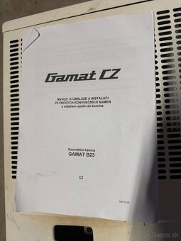 Plynové kachle gamatka Karma Gamat B23 - 2,3 kW - 5