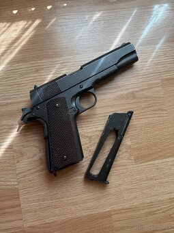 CyberGun airsoft pištoľ GBB COLT 1911 GBB CO2 - 5