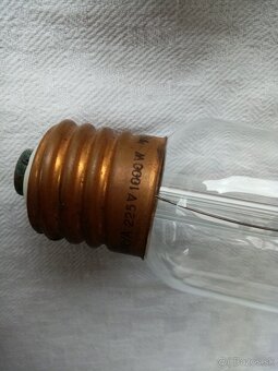 žiarovka 230 V, 1000 W, závit E 40 - retro - 5