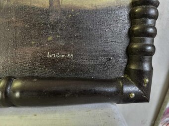 Stará olejomaľba - 5