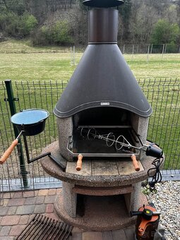 Záhradný krb Norman + prislušenstvo - 5