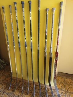 Opravované brankárske hokejky, vše kompozitky, vše klas.gard - 5