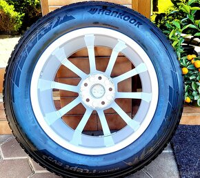 alu R17 5x112, (zimné pneu 225/60) orig. Audi A6 - 5