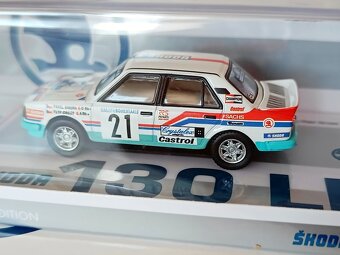 REZERVACE - Škoda 130 LR n. 21 rally Bohemia 1986 - nové - 5