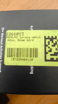 Samsung Galaxy watch 42 mm Rose Gold - 5