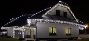 Vianočné led osvetlenie -flash efekt 25 m - 5