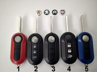Peugeot obal kluča autokluč - 5
