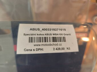 Nová Abus Nástenná kotva WBA 100 Granit - 5