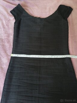 Čierne šaty Vl.S - 5