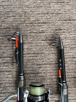 Teleskopické udice-navijaky-puzdro - 5