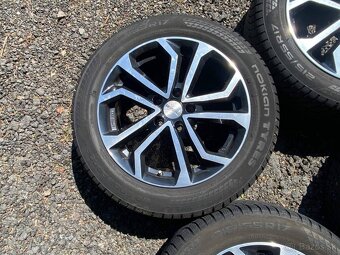 133. sada zimní kola 215/55 r17 5x112 Dezent - 5
