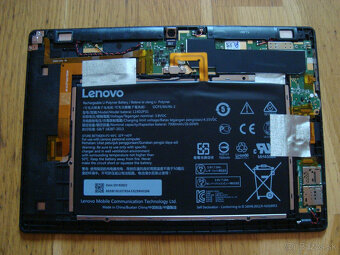 Čierny tablet LenovoPad TB2-X30L - nefunkčný - 5