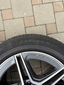 Pneumatiky + disky letne GLC R19 235/55, 255/50 - 5
