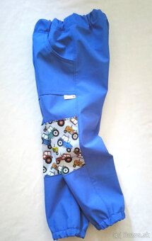 Nové LETNÉ SOFTSHELLOVÉ NOHAVICE- 3–4 roky, 104 cm - 5