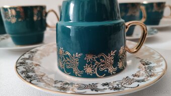 Čajová, kávová porcelánová súprava - 5