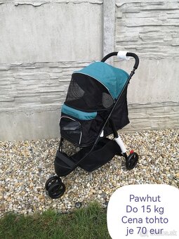 Kočíky pre psy Pawhut - 5