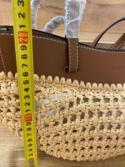 Polene kabelka pruteny košík - 5