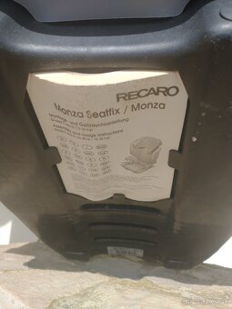 Recaro Monza seatfix detská autosedačka - 5