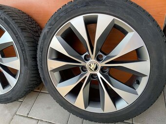 CASSIOPEIA GRAU Orig.skoda Superb 3V 5x112 8jx18 ET 44 VW - 5