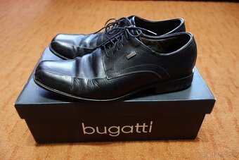 Kožené poltopánky bugatti veľkosť 40 - 5