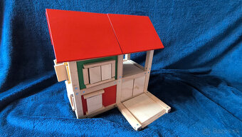 Drevený magnetický Poschodový dom DREVOLAND D07 - 5