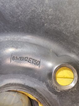 Zimné pneu 205/55/R16 91H + plech. disky+sneh. reťaze - 5