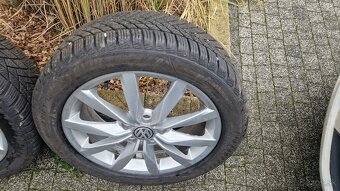 Zimná ALU VW sada 205/50 R17 , 5x112, VW Golf Vll - 5