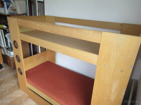 Poschodová posteľ 200x90x160 cm AXA 4 - 5
