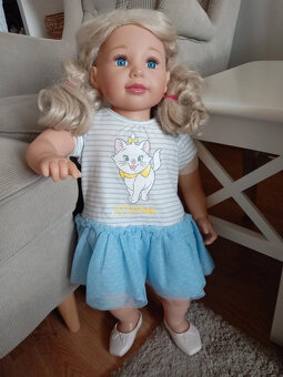 Bábika Sally 63 cm - minimálne hraný stav, bez vád - 5