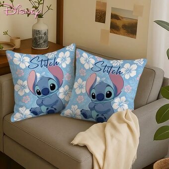 2 x OBLIEČKA NA VANKÚŠ STITCH…NOVE - 5