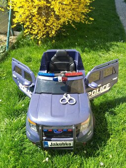 Elektrické policajné autíčko - 5