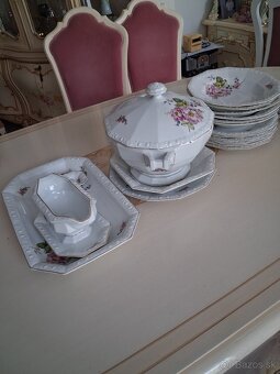 OBEDOVÁ PORCELÁNOVÁ SÚPRAVA starožitná - 5