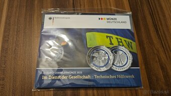 10 Euro Nemecko 2025 "A" - Technická pomoc (PROOF) - 5