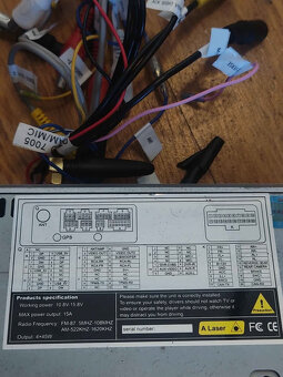 Auto radio-CD,gps,SD card, Bluetooth, mic - 5
