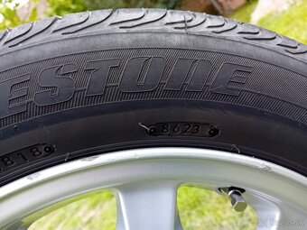 Predám hliníkové Disky /sadu letných kolies Volvo R16 - 5