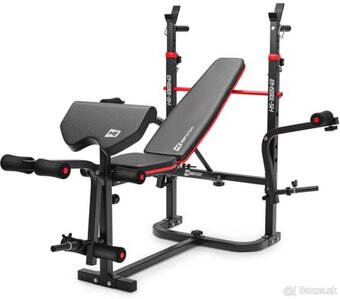 Činkový set 105 kg + posilňovacia lavička Hop-Sport - 5
