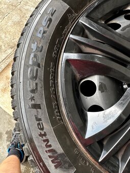 5x100 R15 5,5J ET40 + 185/65 88V Hankook zimné - 5