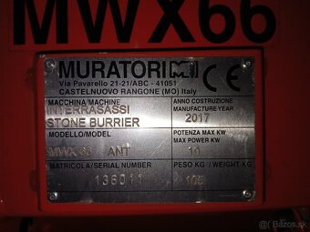 ZAKLADAČ TRÁVNIKA MURATORI MWX66 - 5