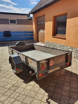 Predám prívesný vozík 2,5x1,4m - 5