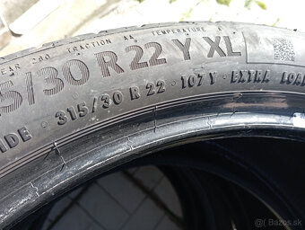315/30/22 Continental letné pneu 2ks - 5