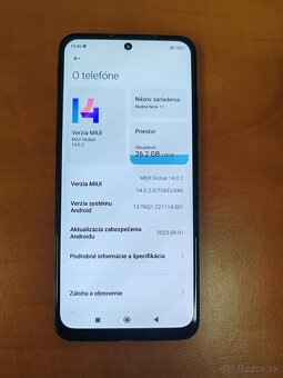 Xiaomi Redmi Note 11 čierny 128GB - 5