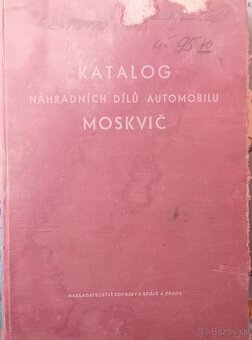 Predám katalóg náhradných dielov Žuk a Moskvič - 5