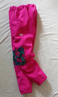 NOVÉ SOFTSHELLOVÉ NOHAVICE - 6–7 rokov, 122 cm - 5