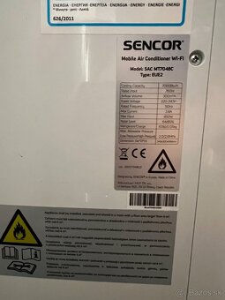 Mobilná klimatizácia Sencor - 5