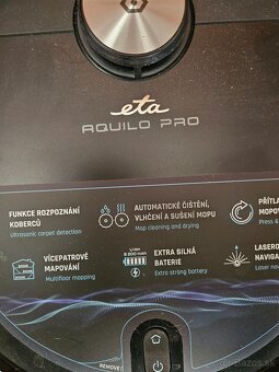 Robotický vysávač ETA AQUALIA PRO 7243 najnovsi model - 5