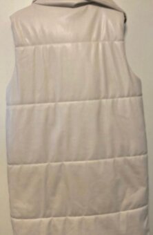 Koženková dámska teplá vesta - 5