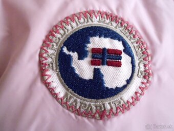 Napapijri dámska dievčenská obojstranná vesta perie S-M - 5