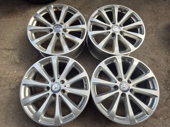 5x112r17 ET40 x 7,5 eektróny originál MERCEDES + snímače - 5