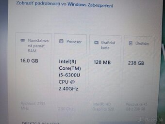 Lenovo thinkpad t470 ,Intel(R) Core™i5 , 16gb ram , ssd - 5