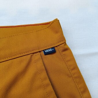 NOVÉ Vans authentic chinos loose fit široké plátené nohavice - 5